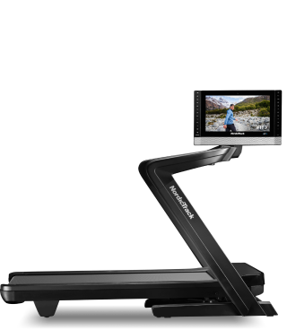 NordicTrack Incline Treadmill in down/running position